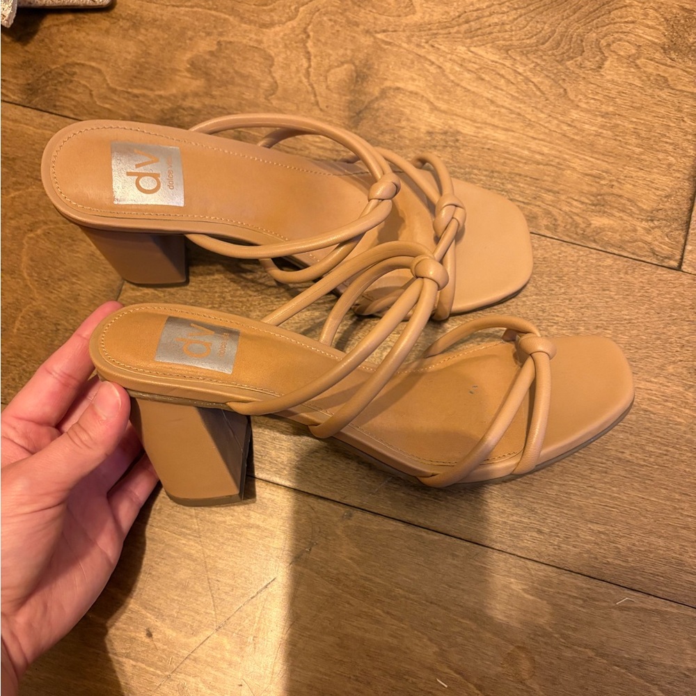 Dolce Vita brown sandal heels